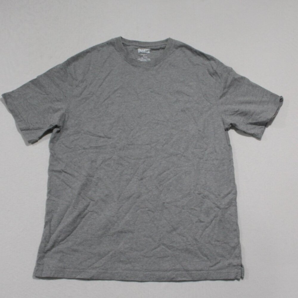 Duluth Trading Men Gray Long Tail Tee Shirt Heavy Size Large